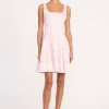 MINI WELLS DRESS  CHERRY BLOSSOM IVORY TOILE