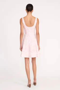 MINI WELLS DRESS CHERRY BLOSSOM IVORY TOILE