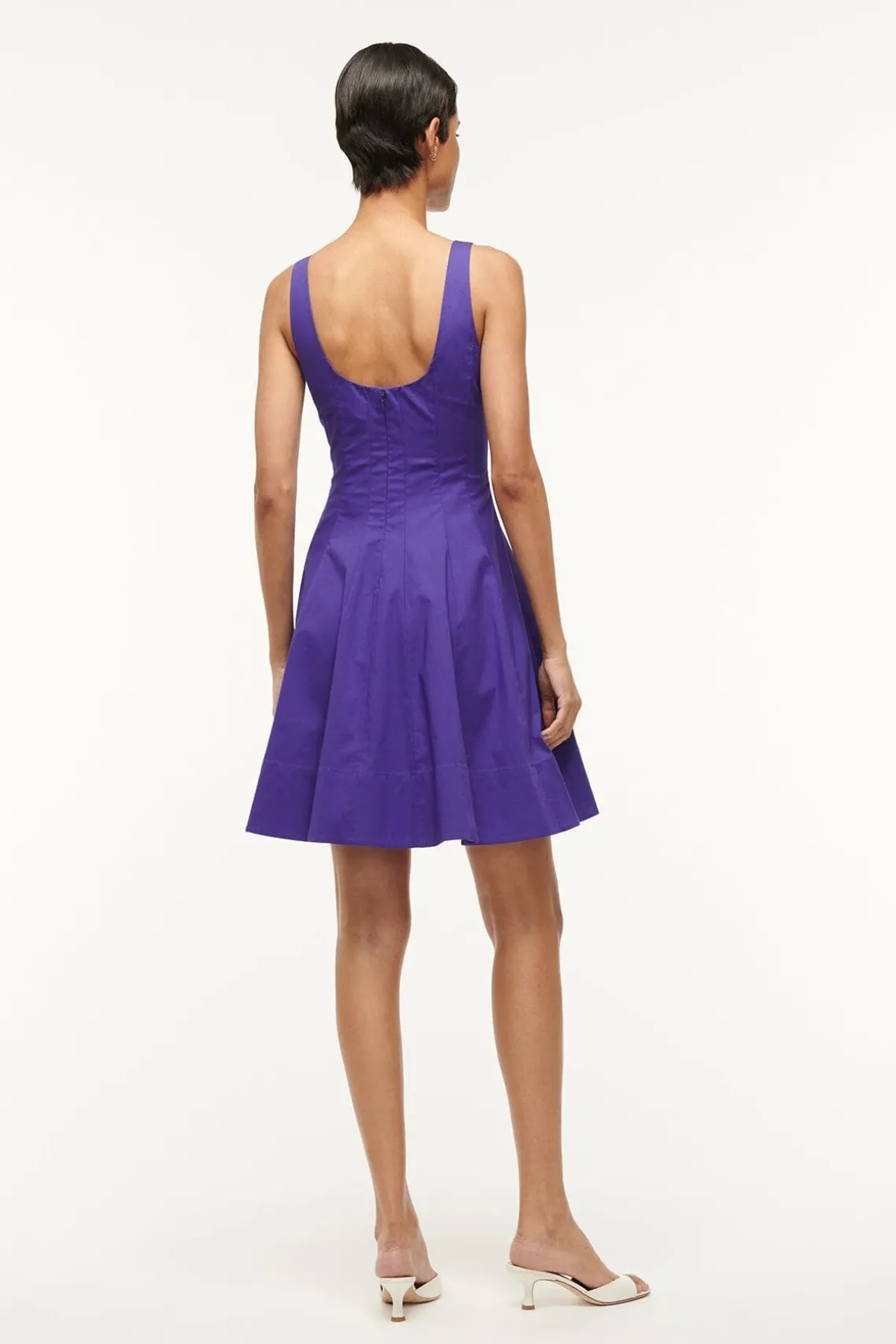 MINI WELLS DRESS VIOLET