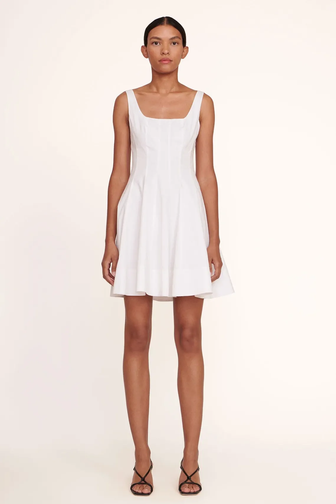 MINI WELLS DRESS WHITE