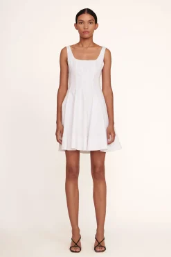 MINI WELLS DRESS WHITE