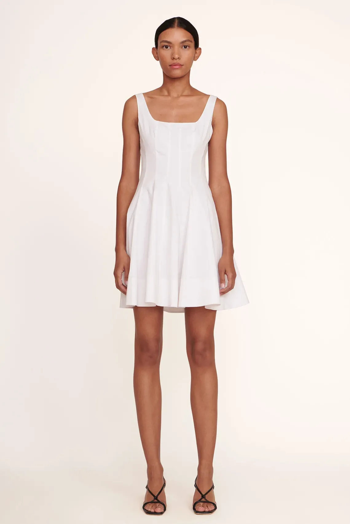 MINI WELLS DRESS WHITE