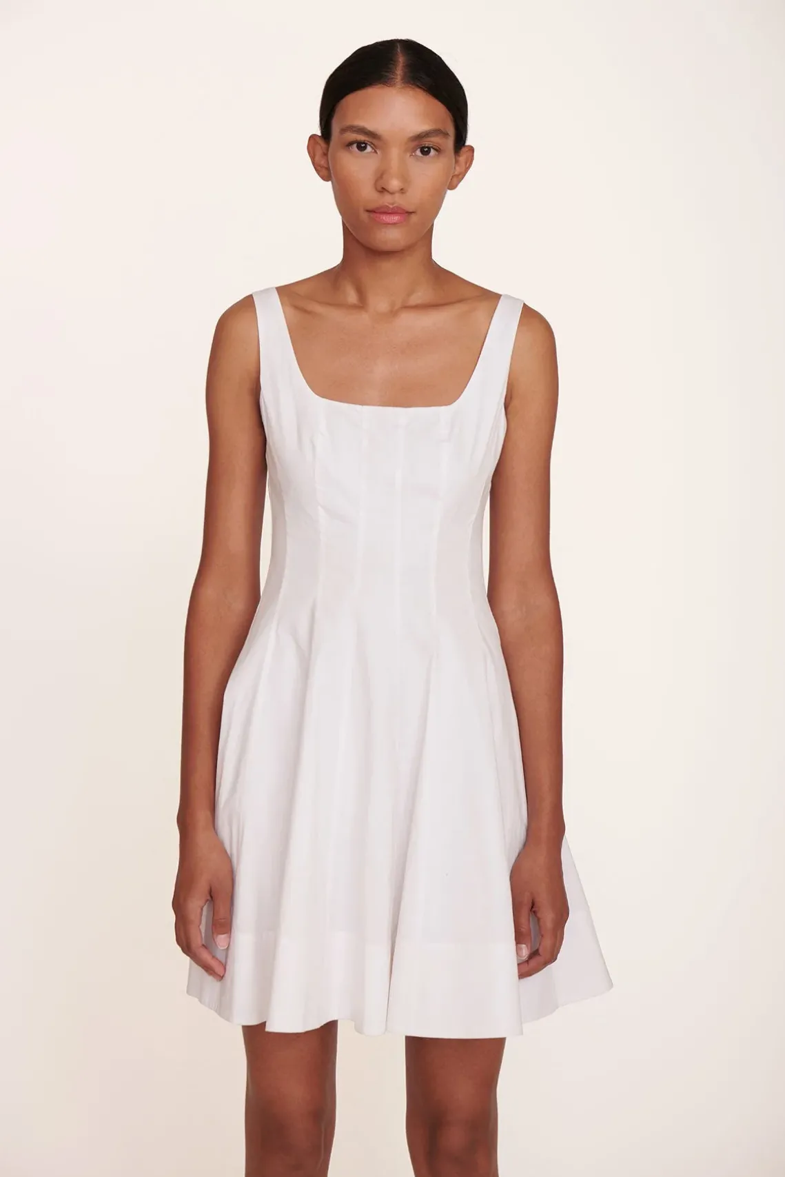 MINI WELLS DRESS WHITE