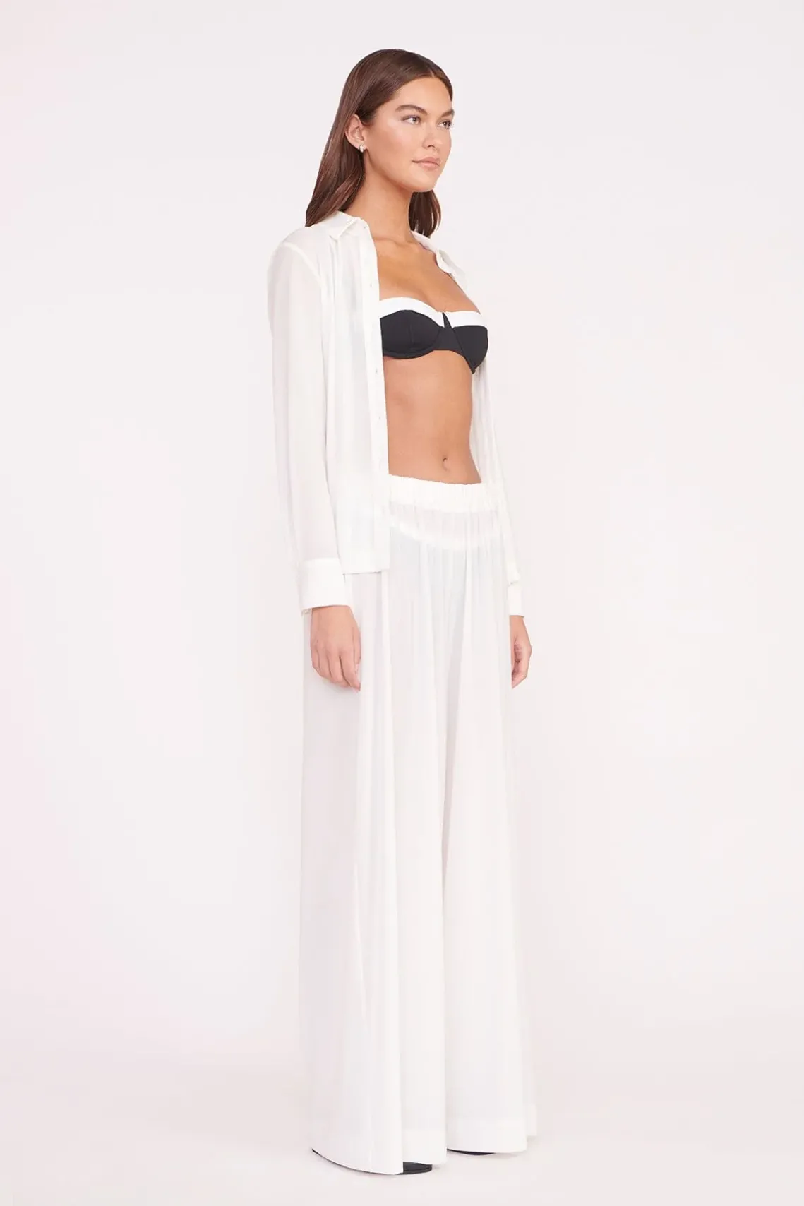 MIRIAM COVERUP TOP WHITE