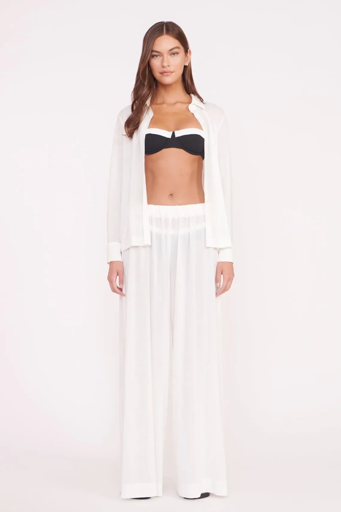 MIRIAM COVERUP TOP WHITE