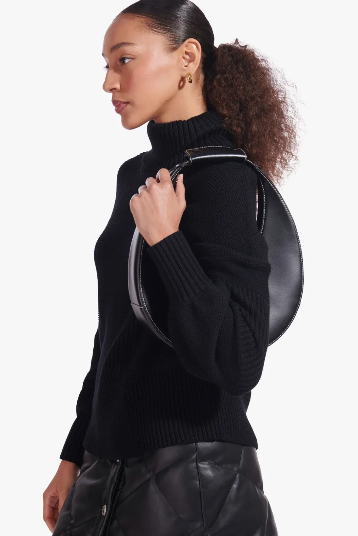 MOON BAG BLACK