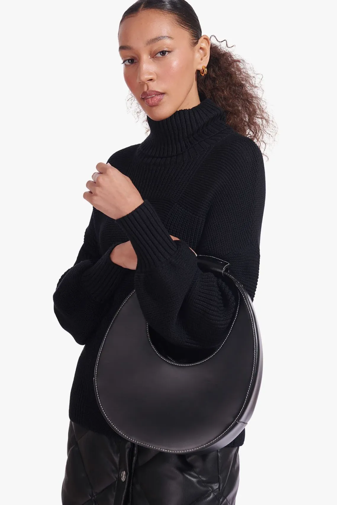 MOON BAG BLACK