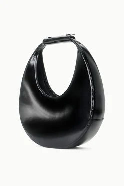 MOON BAG BLACK POLISHED