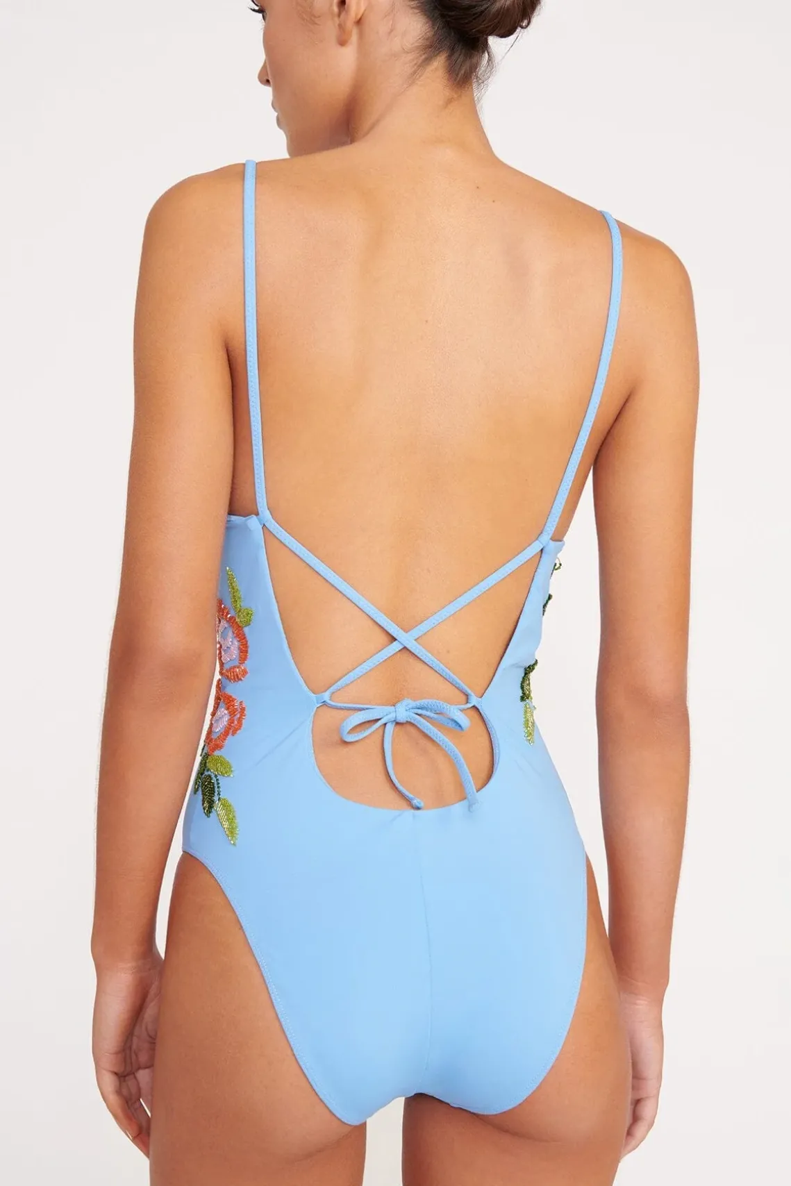 NAHLA ONE PIECE DIAMOND ROSE