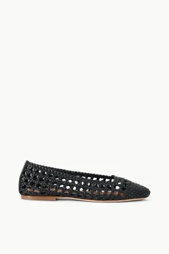 NELL CROCHET BALLERINA BLACK