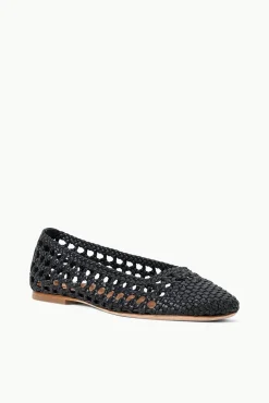 NELL CROCHET BALLERINA BLACK