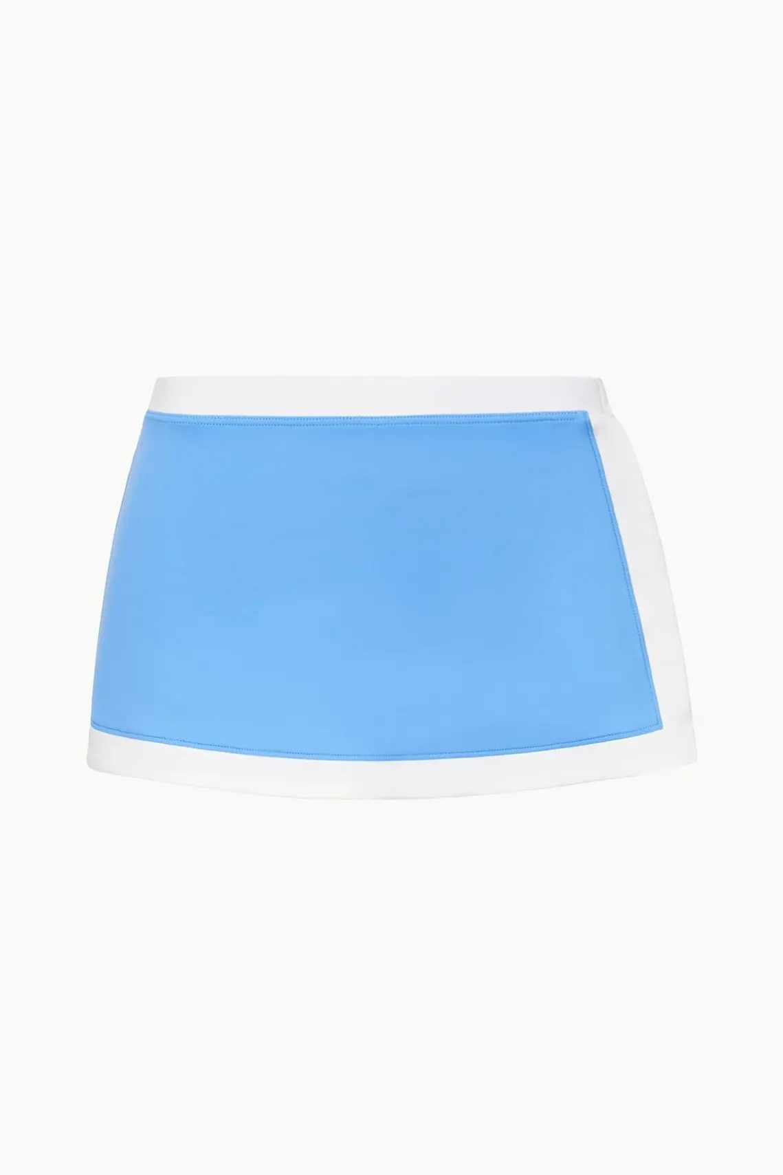 NELL SWIM SKIRT AZURE WHITE