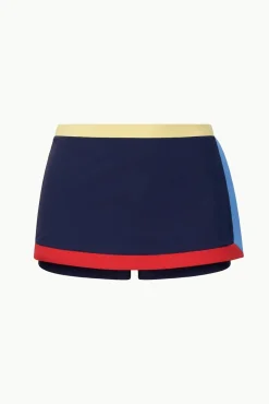 NELL SWIM SKIRT NAVY COLORBLOCK