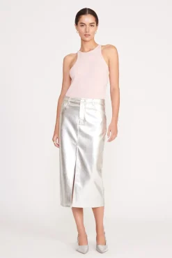 OAKLYN SKIRT SILVER