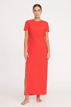 OTTILIE DRESS RED ROSE