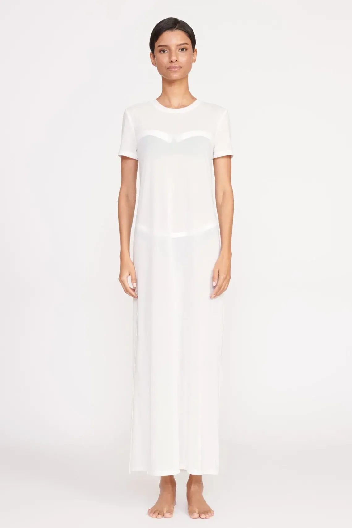 OTTILIE DRESS WHITE