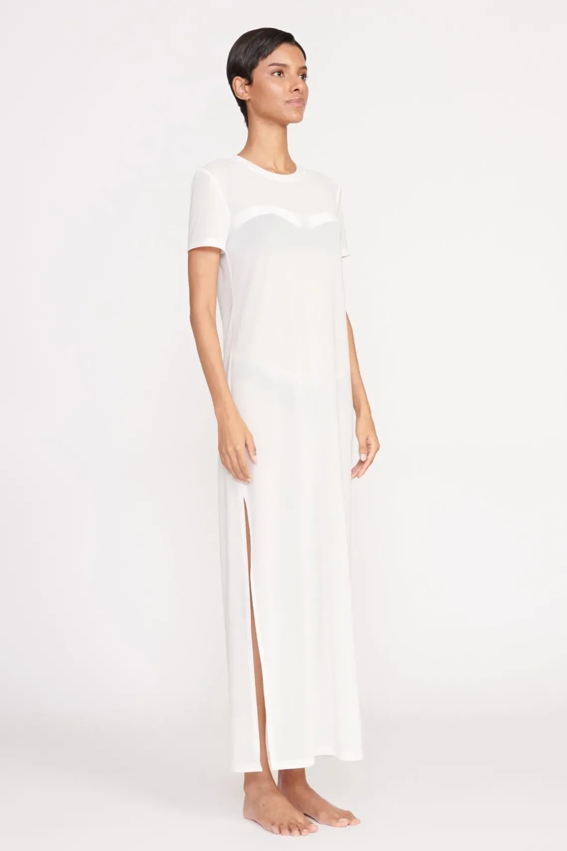 OTTILIE DRESS WHITE