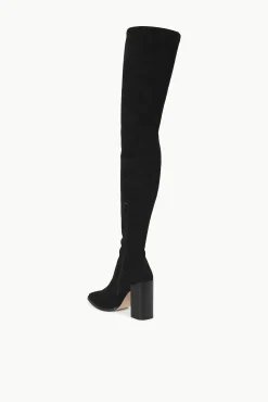PAZ OVER THE KNEE BOOT BLACK