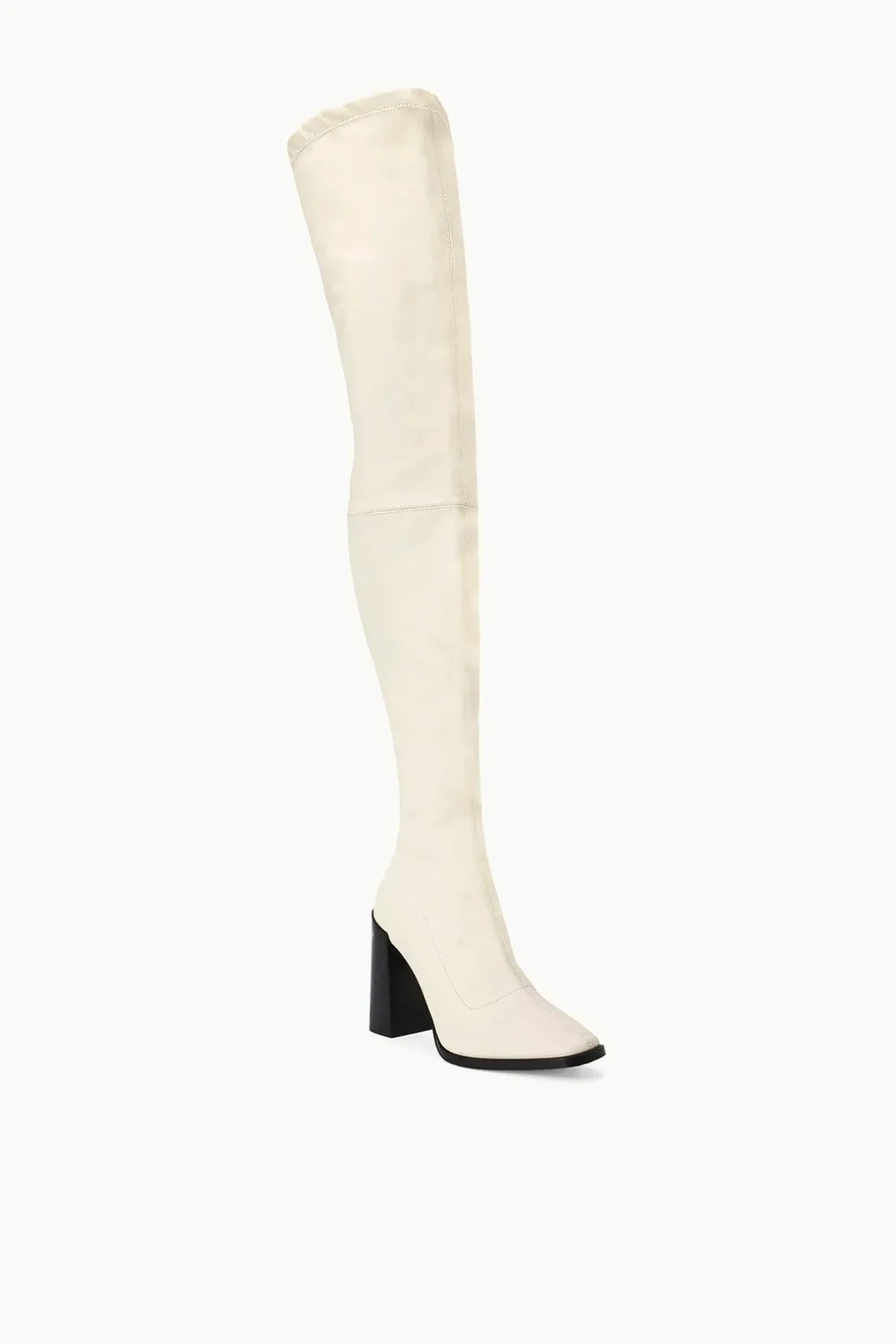PAZ OVER THE KNEE BOOT CREAM
