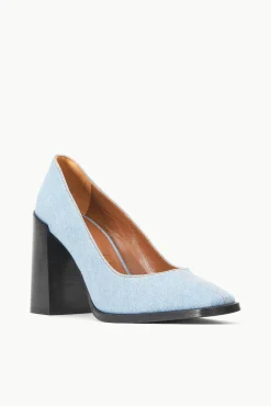 PAZ PUMP DENIM BLUE