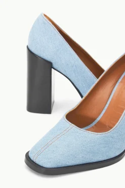PAZ PUMP DENIM BLUE