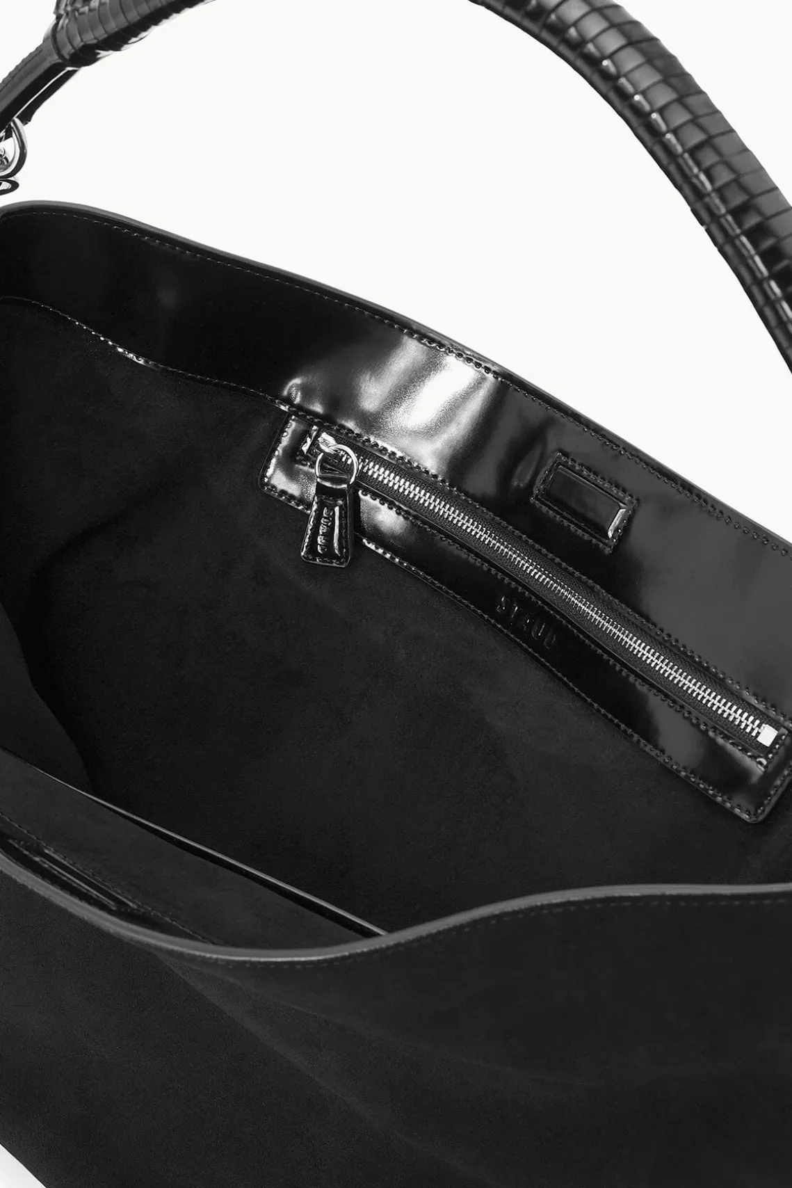 PERRY BAG BLACK SUEDE