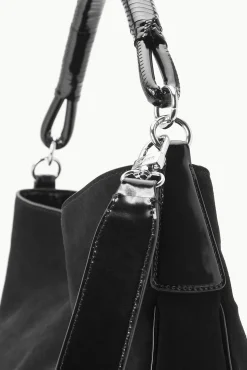 PERRY BAG BLACK SUEDE