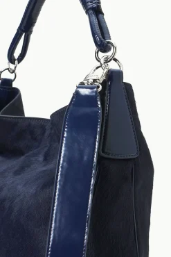 PERRY BAG NAVY HAIRCALF