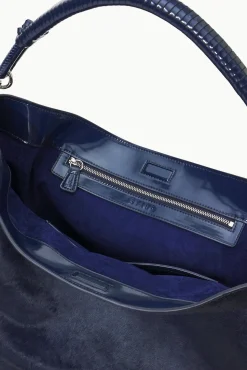 PERRY BAG NAVY HAIRCALF