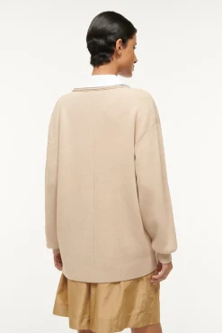 PIETRO SWEATER CAMEL WHITE