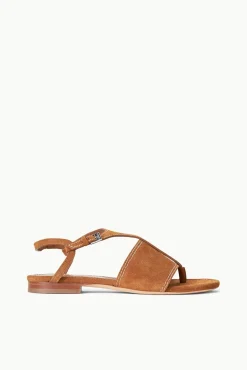 PURA VIDA FLAT SANDAL TAN