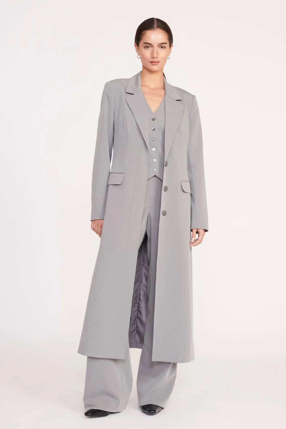 RALPH COAT HEATHER GREY
