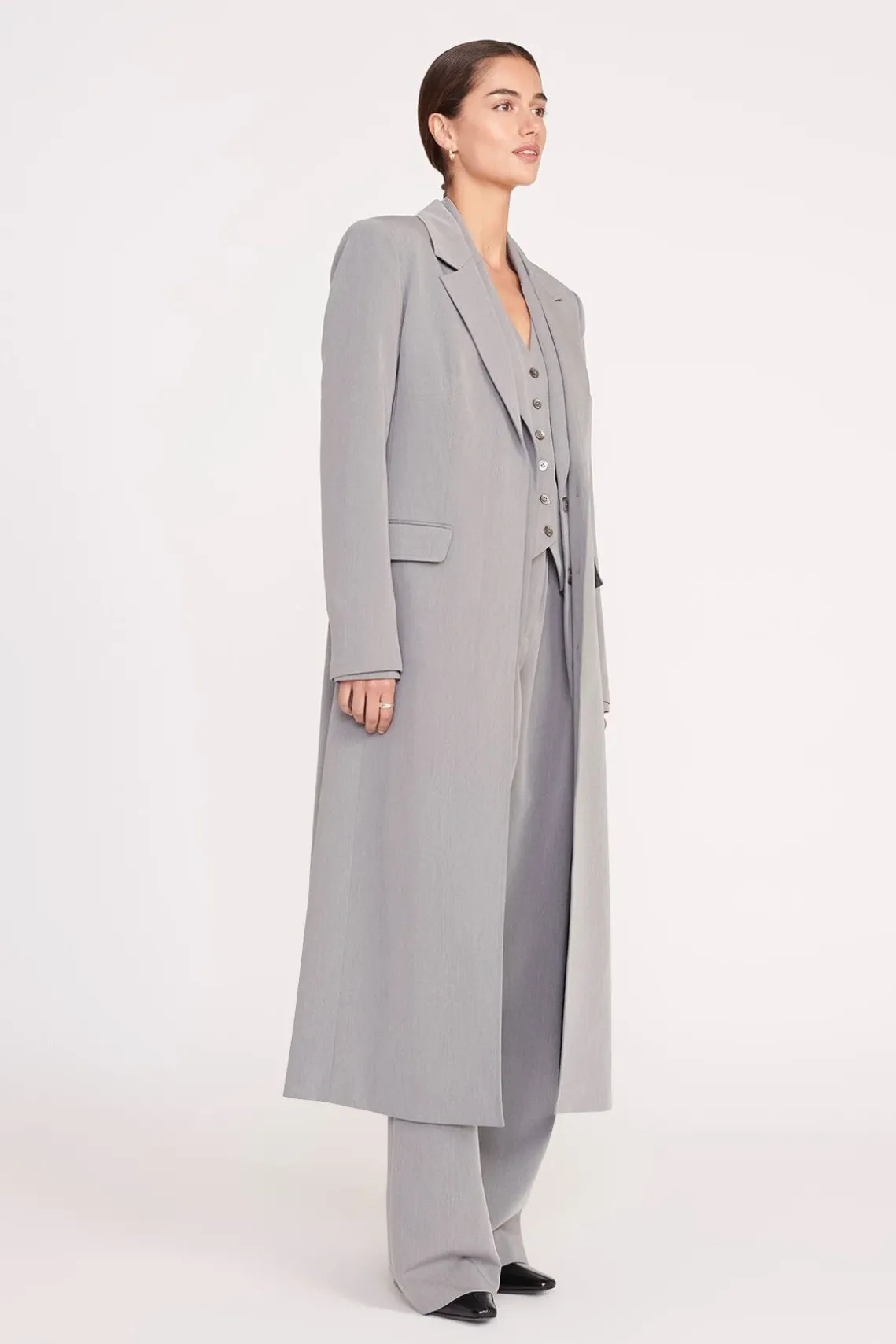 RALPH COAT HEATHER GREY
