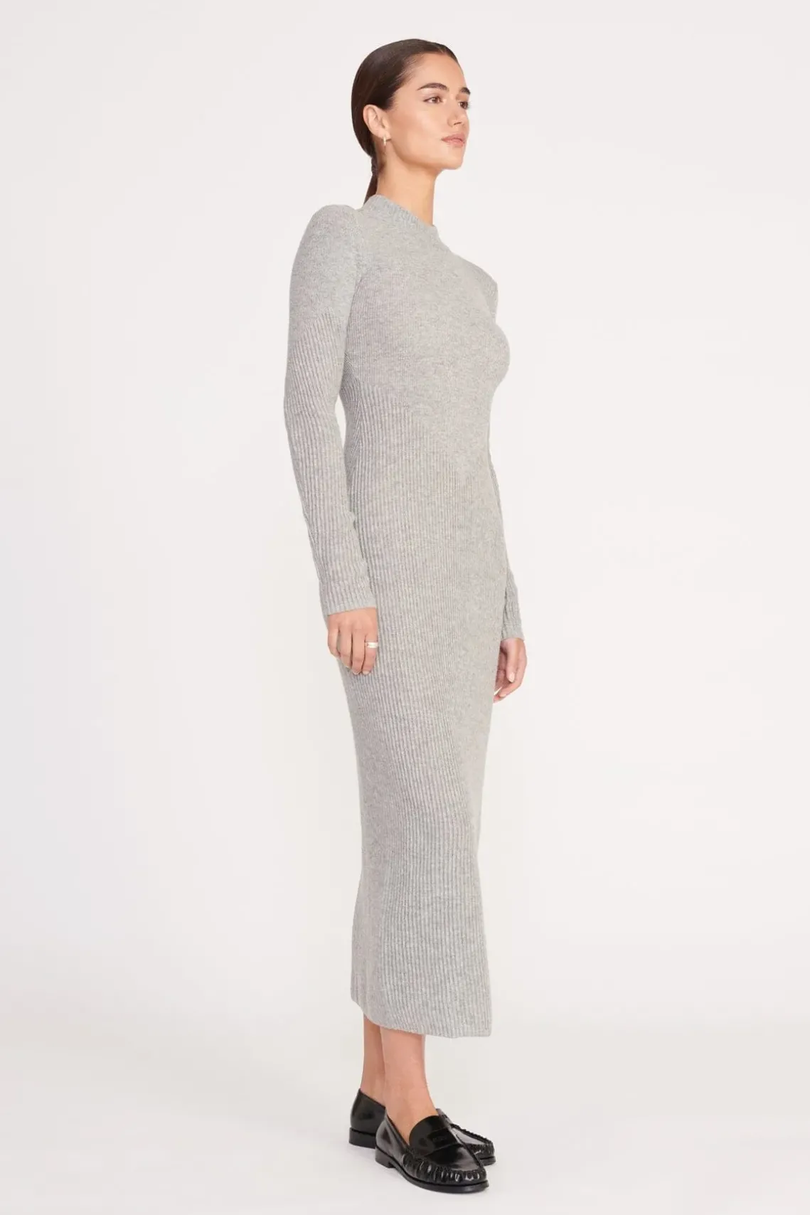 RAMONA DRESS HEATHER GREY