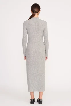 RAMONA DRESS HEATHER GREY
