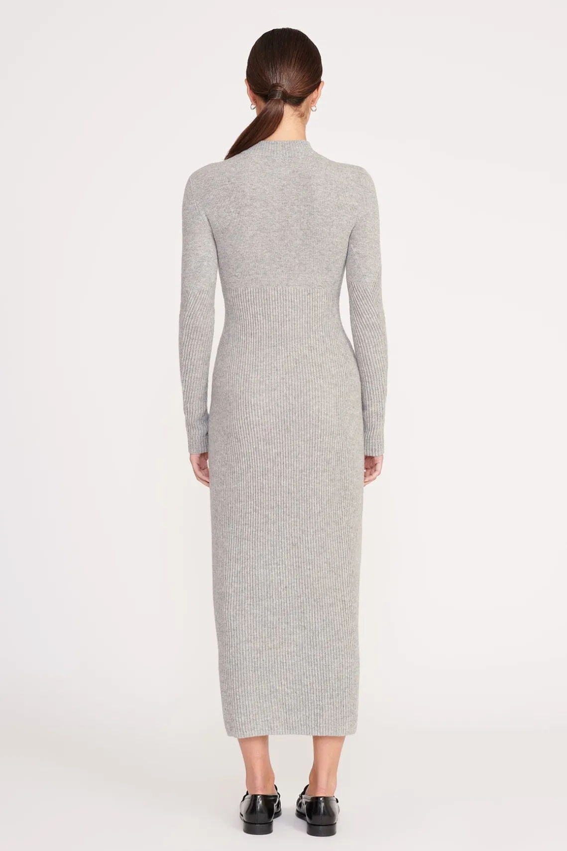 RAMONA DRESS HEATHER GREY