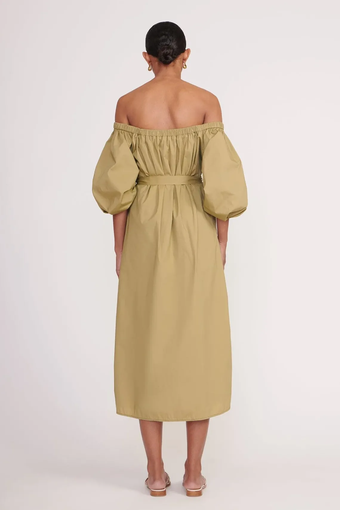 REESE DRESS KHAKI