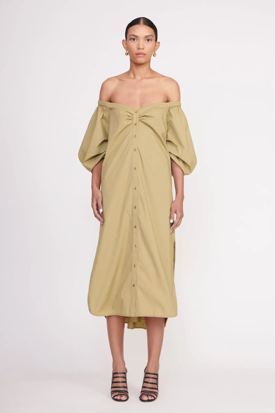 REESE DRESS KHAKI