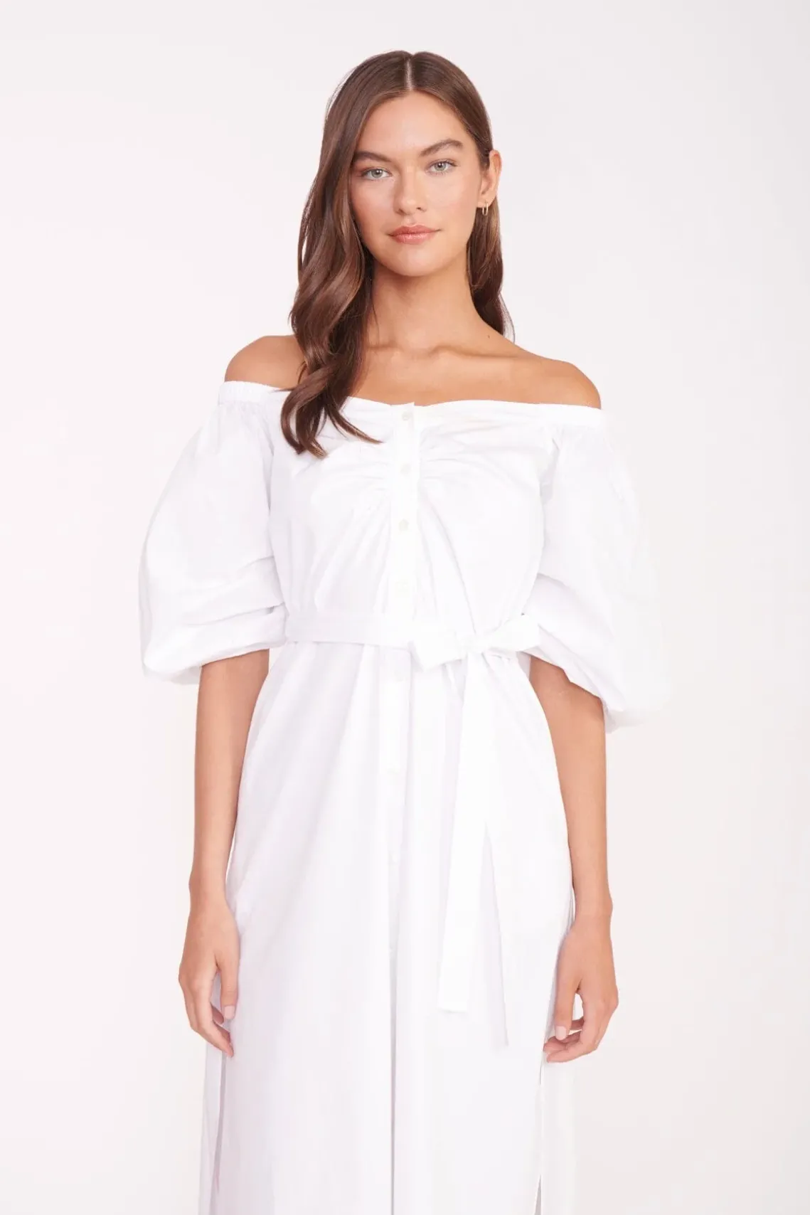 REESE DRESS WHITE