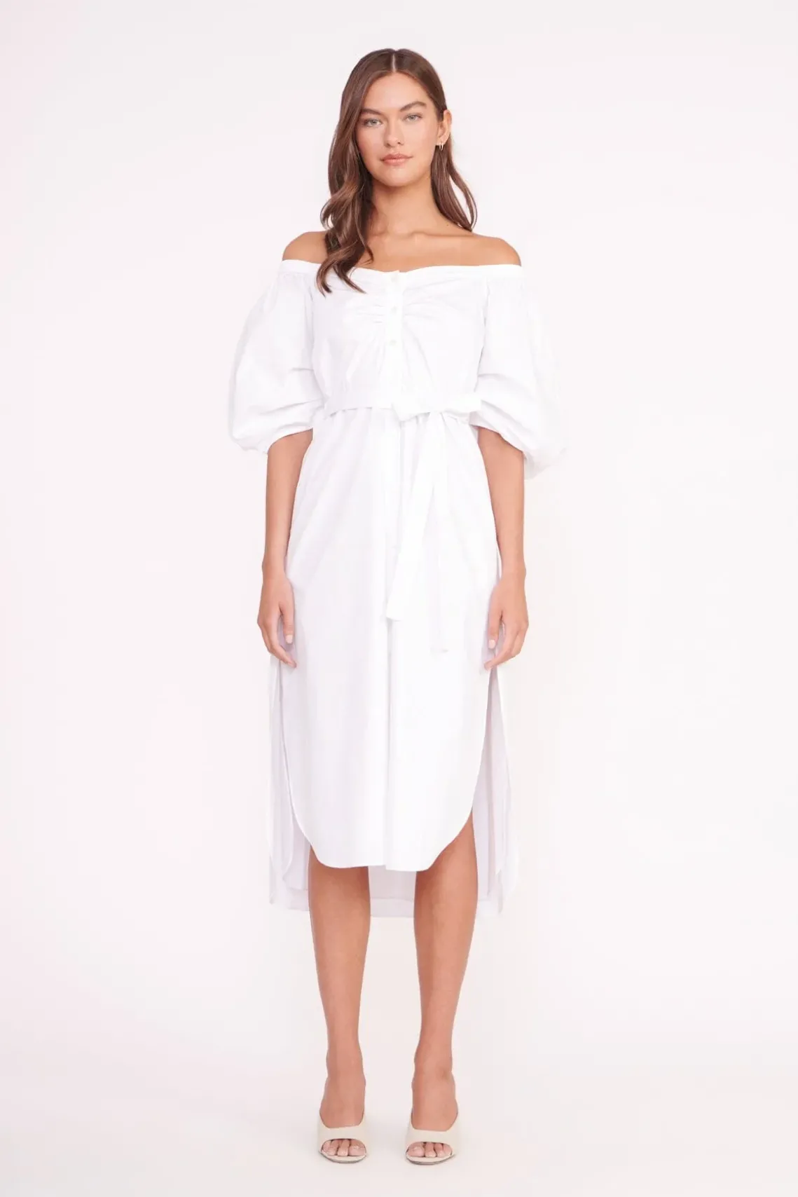 REESE DRESS WHITE