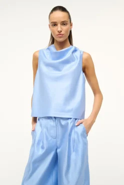 ROCHELLE TOP PERIWINKLE