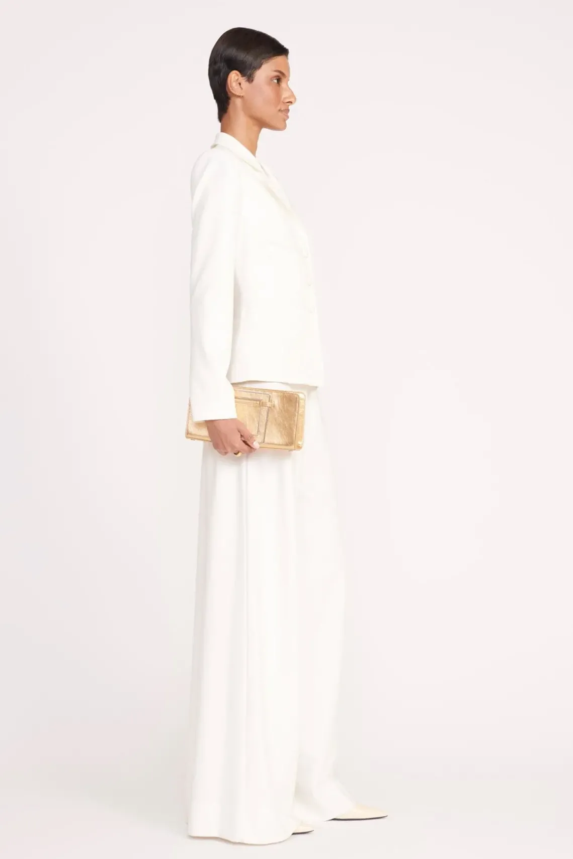 SHIRLEY CONVERTIBLE CLUTCH GOLD