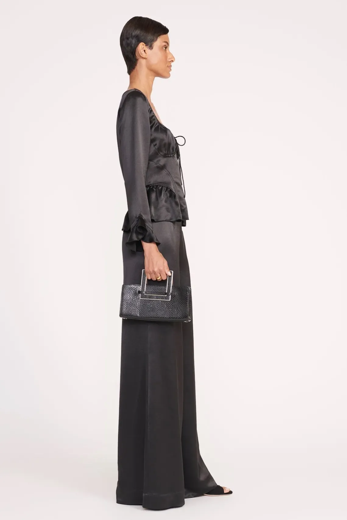 SHIRLEY CONVERTIBLE CLUTCH BLACK