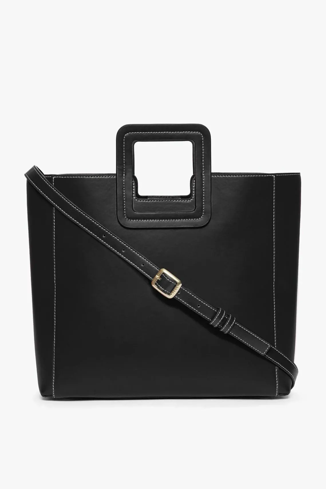 SHIRLEY LEATHER BAG BLACK
