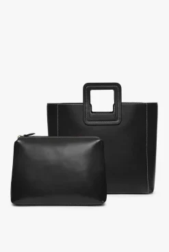SHIRLEY LEATHER BAG BLACK