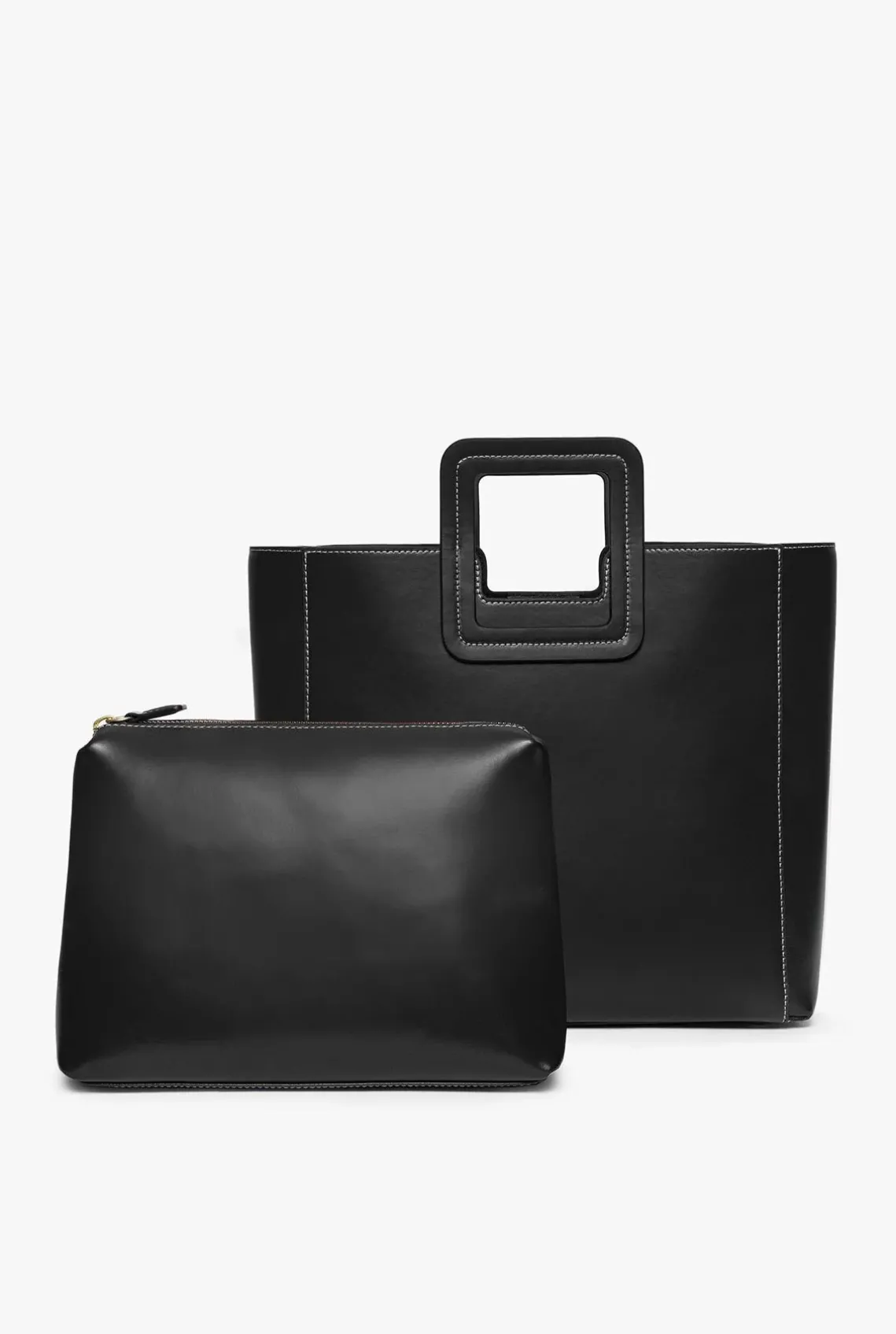 SHIRLEY LEATHER BAG BLACK