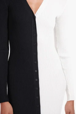 SHOKO SWEATER BLACK WHITE