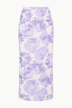 TREY SKIRT ANTIQUE PRESSED FLOWERS