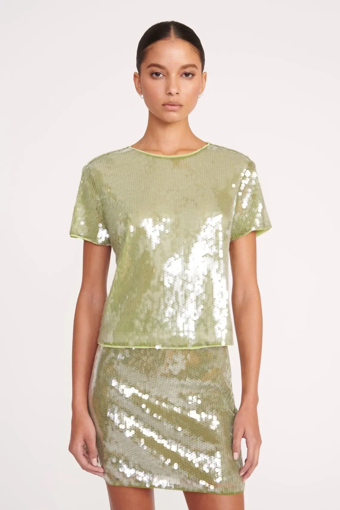 VEDETTE SKIRT GARDEN MOSS