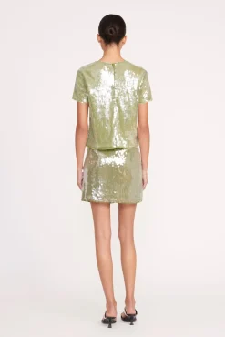 VEDETTE SKIRT GARDEN MOSS